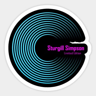 Limitied Edition Sturgill Simpson Sticker